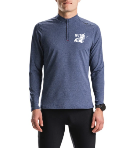 Fusion C3 Zip Neck Herre Night Blue